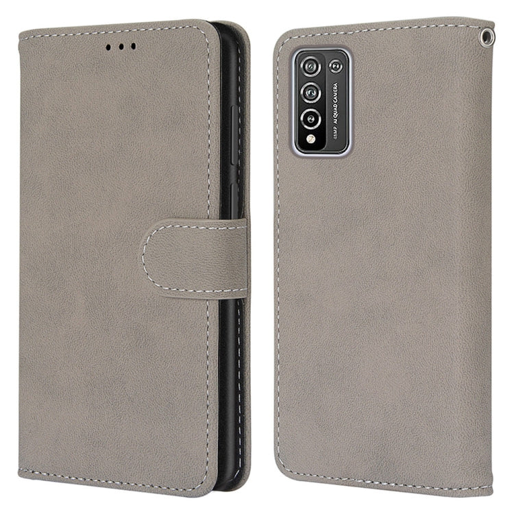 For Honor 10X Lite Retro Frosted Horizontal Flip PU Leather Case with Holder & Card Slots & Wallet & Photo Frame