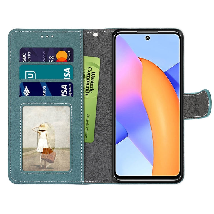 For Honor 10X Lite Retro Frosted Horizontal Flip PU Leather Case with Holder & Card Slots & Wallet & Photo Frame