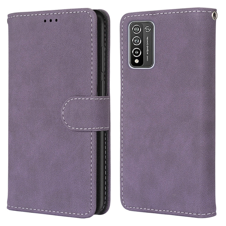 For Honor 10X Lite Retro Frosted Horizontal Flip PU Leather Case with Holder & Card Slots & Wallet & Photo Frame
