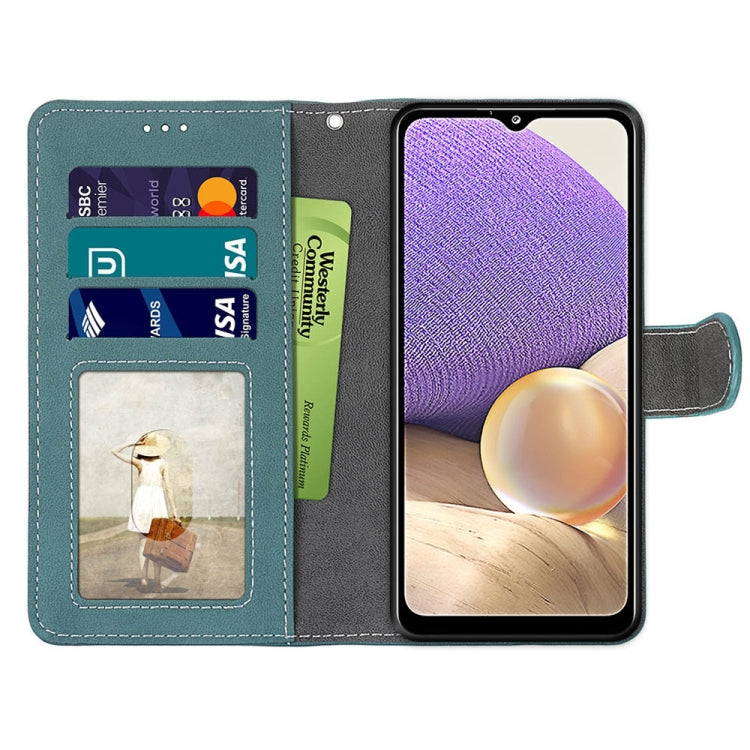 For Samsung Galaxy A32 5G Retro Frosted Horizontal Flip PU Leather Case with Holder & Card Slots & Wallet & Photo Frame