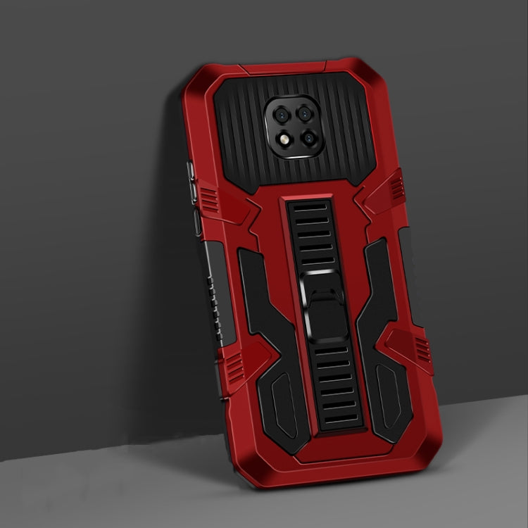 For Motorola Moto G Power (2021) Vanguard Warrior All Inclusive Double-color Shockproof TPU + PC Protective Case with Holder