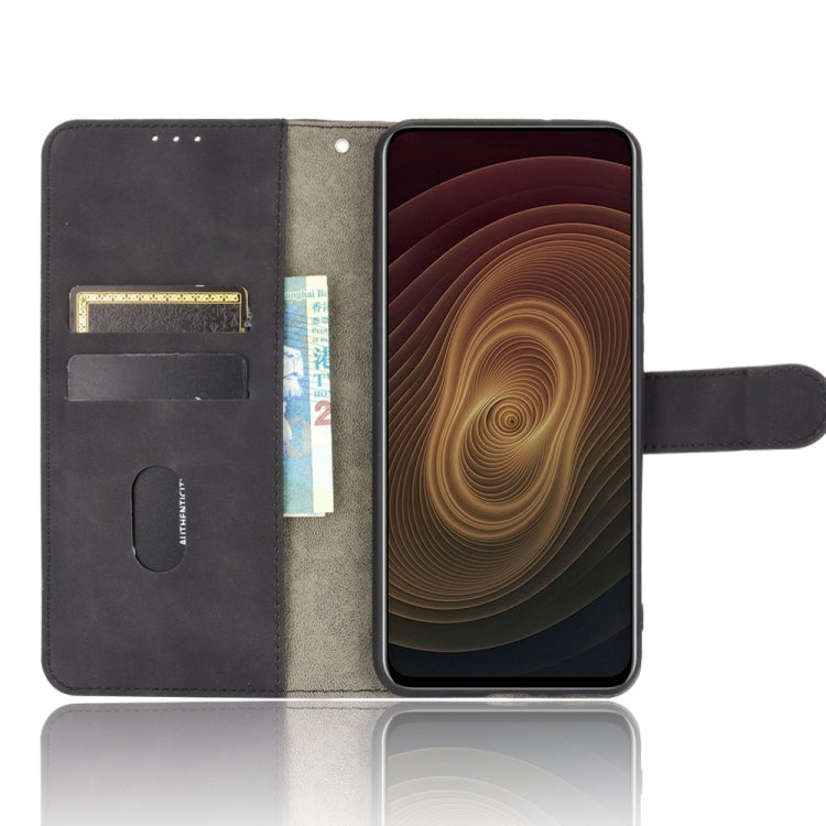 For ZTE Axon 20 5G / A20 5G Solid Color Skin Feel Magnetic Buckle Horizontal Flip Calf Texture PU Leather Case with Holder & Card Slots & Wallet