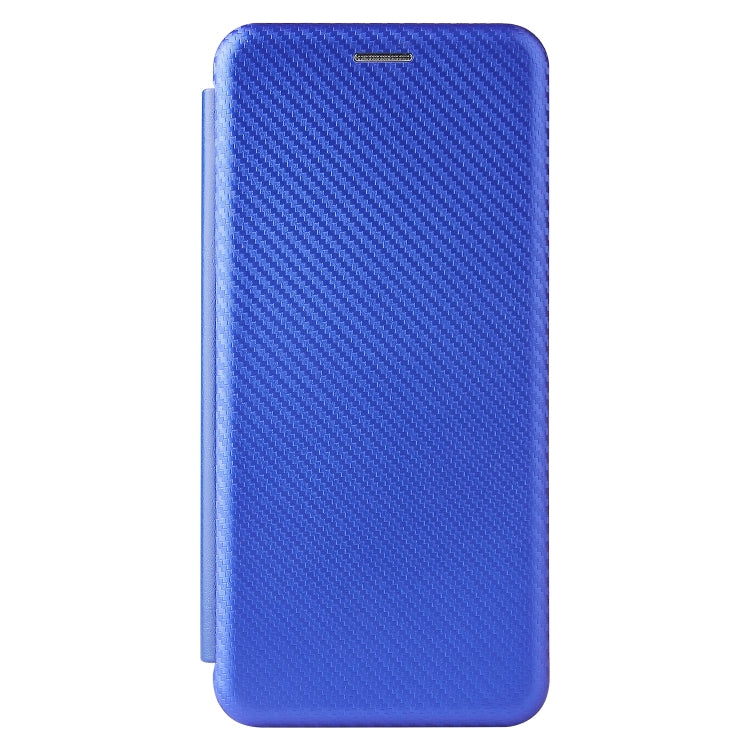 For ZTE Blade A7s 2020 Carbon Fiber Texture Horizontal Flip TPU + PC + PU Leather Case with Card Slot