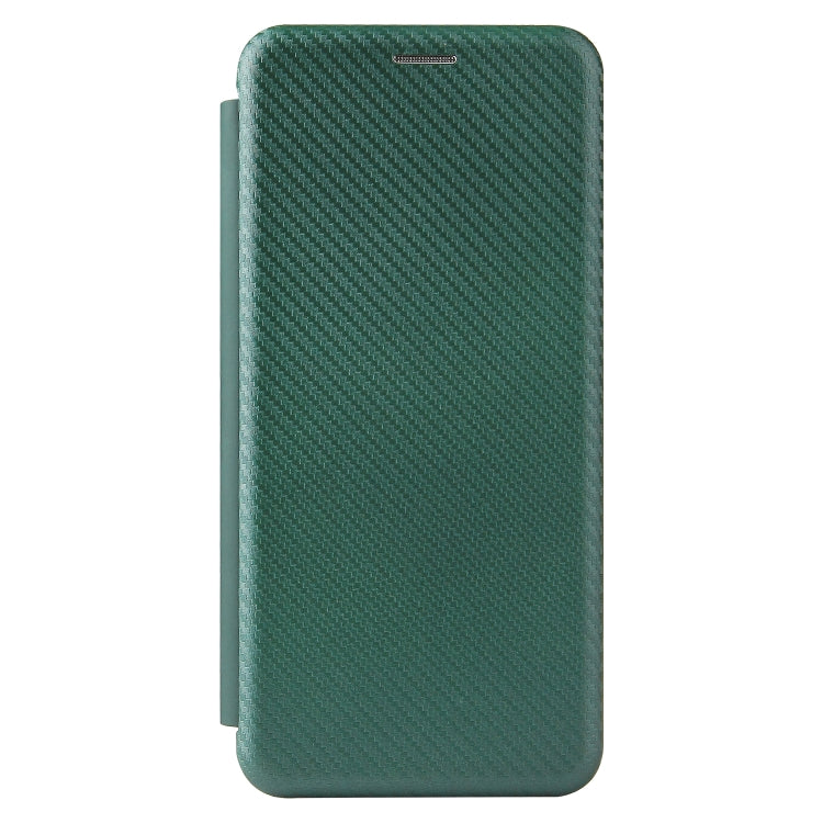 For ZTE Blade A7s 2020 Carbon Fiber Texture Horizontal Flip TPU + PC + PU Leather Case with Card Slot