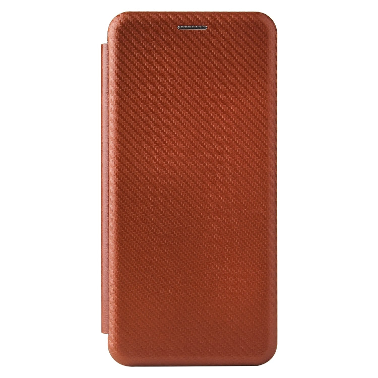 For ZTE Blade A7s 2020 Carbon Fiber Texture Horizontal Flip TPU + PC + PU Leather Case with Card Slot