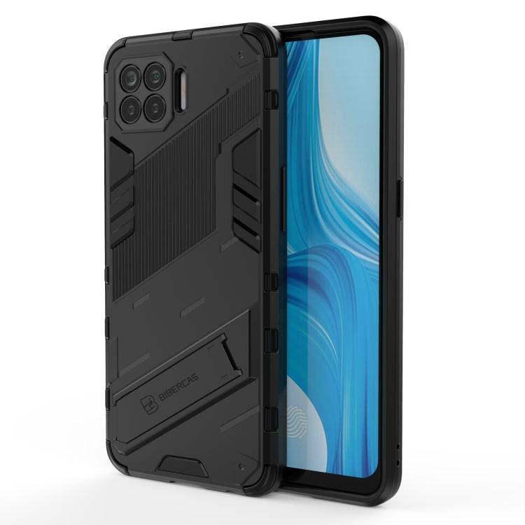 For OPPO F17 Pro Punk Armor 2 in 1 PC + TPU Shockproof Case with Invisible Holder
