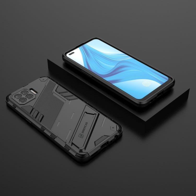 For OPPO F17 Pro Punk Armor 2 in 1 PC + TPU Shockproof Case with Invisible Holder