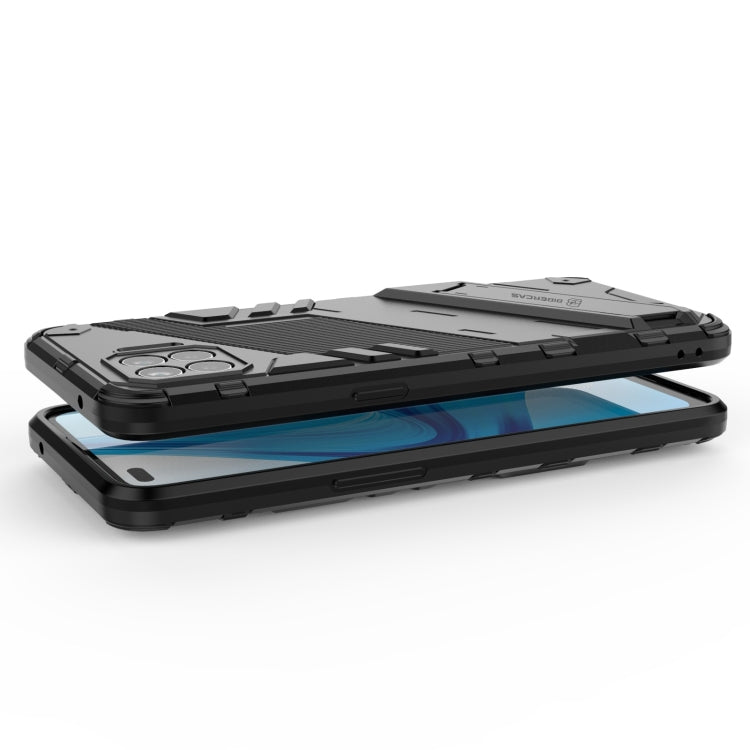 For OPPO F17 Pro Punk Armor 2 in 1 PC + TPU Shockproof Case with Invisible Holder
