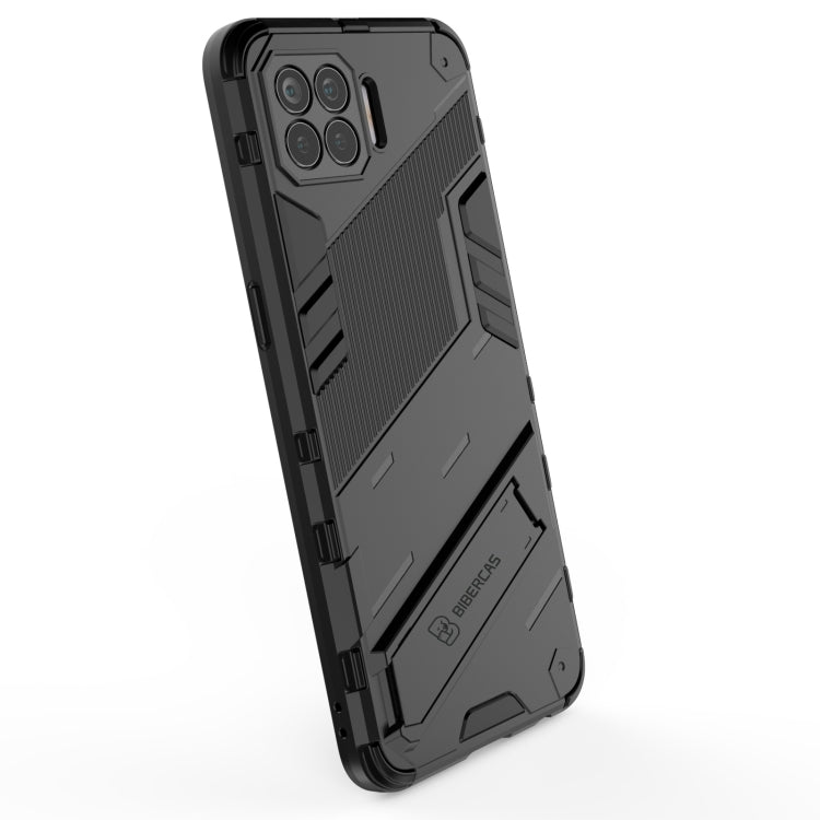 For OPPO F17 Pro Punk Armor 2 in 1 PC + TPU Shockproof Case with Invisible Holder