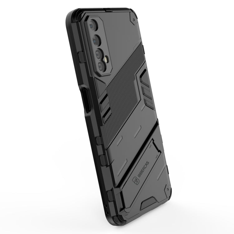 For OPPO Realme 7 Punk Armor 2 in 1 PC + TPU Shockproof Case with Invisible Holder