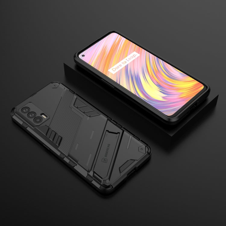 For OPPO Realme V15 Punk Armor 2 in 1 PC + TPU Shockproof Case with Invisible Holder