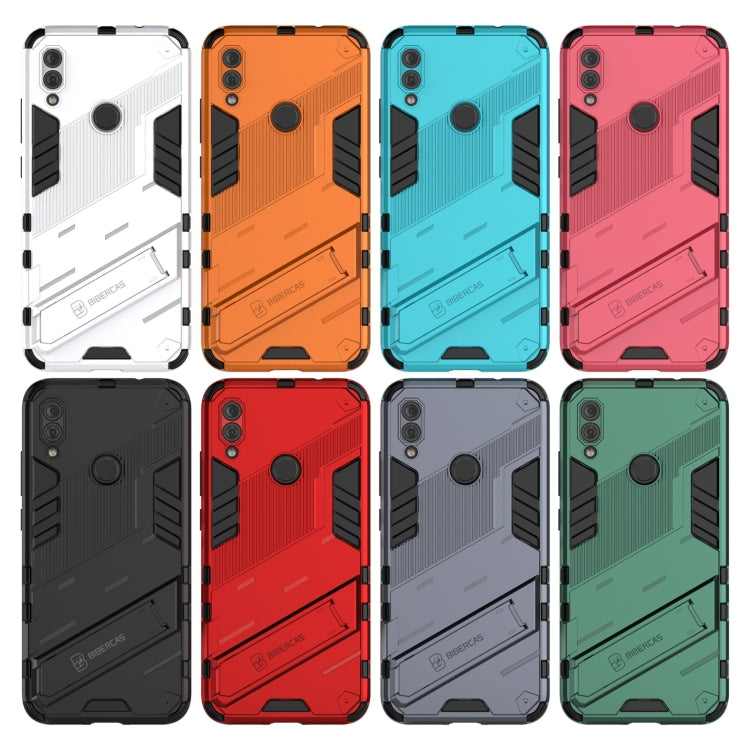 For Xiaomi Redmi Note 7 Punk Armor 2 in 1 PC + TPU Shockproof Case with Invisible Holder