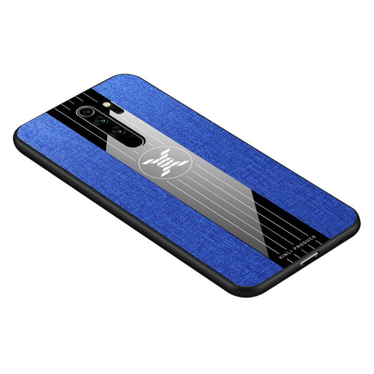 For Xiaomi Redmi Note 8 Pro XINLI Stitching Cloth Texture Shockproof TPU Protective Case