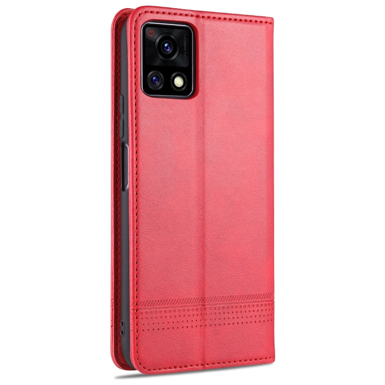 For vivo Y52s AZNS Magnetic Calf Texture Horizontal Flip Leather Case with Card Slots & Holder & Wallet