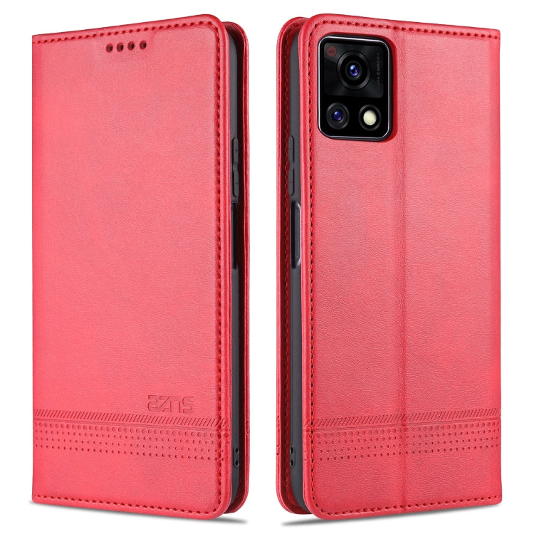 For vivo Y52s AZNS Magnetic Calf Texture Horizontal Flip Leather Case with Card Slots & Holder & Wallet