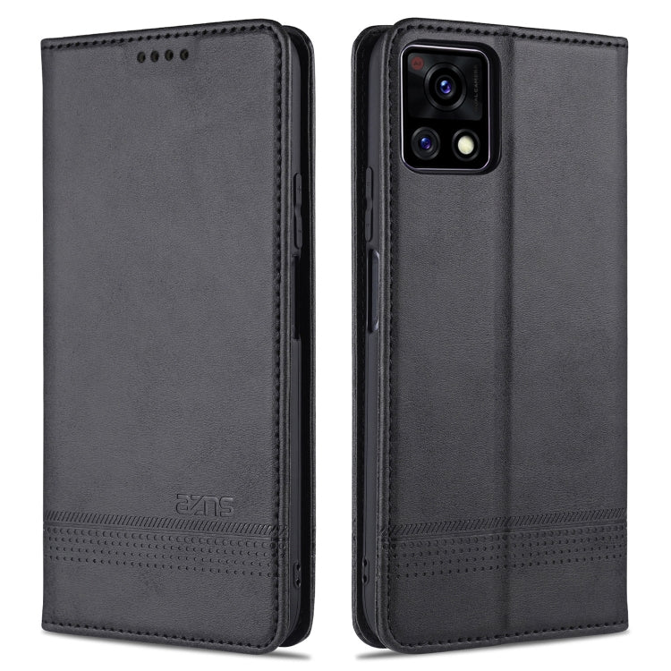 For vivo Y52s AZNS Magnetic Calf Texture Horizontal Flip Leather Case with Card Slots & Holder & Wallet