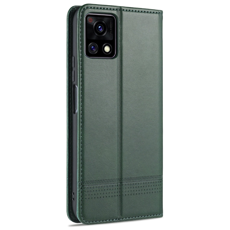 For vivo Y52s AZNS Magnetic Calf Texture Horizontal Flip Leather Case with Card Slots & Holder & Wallet
