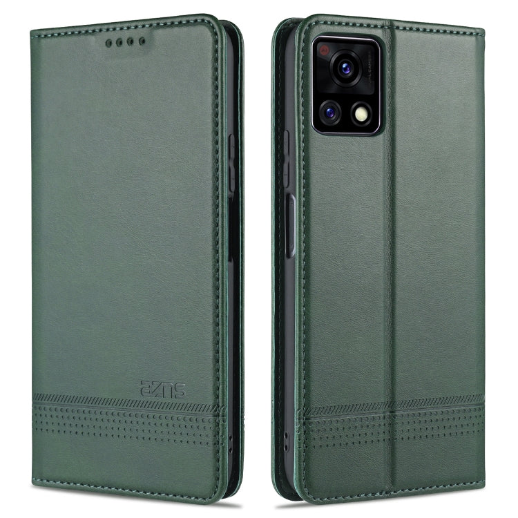 For vivo Y52s AZNS Magnetic Calf Texture Horizontal Flip Leather Case with Card Slots & Holder & Wallet