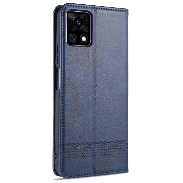 For vivo Y52s AZNS Magnetic Calf Texture Horizontal Flip Leather Case with Card Slots & Holder & Wallet
