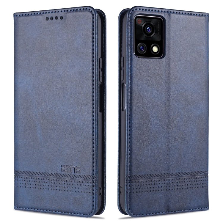For vivo Y52s AZNS Magnetic Calf Texture Horizontal Flip Leather Case with Card Slots & Holder & Wallet