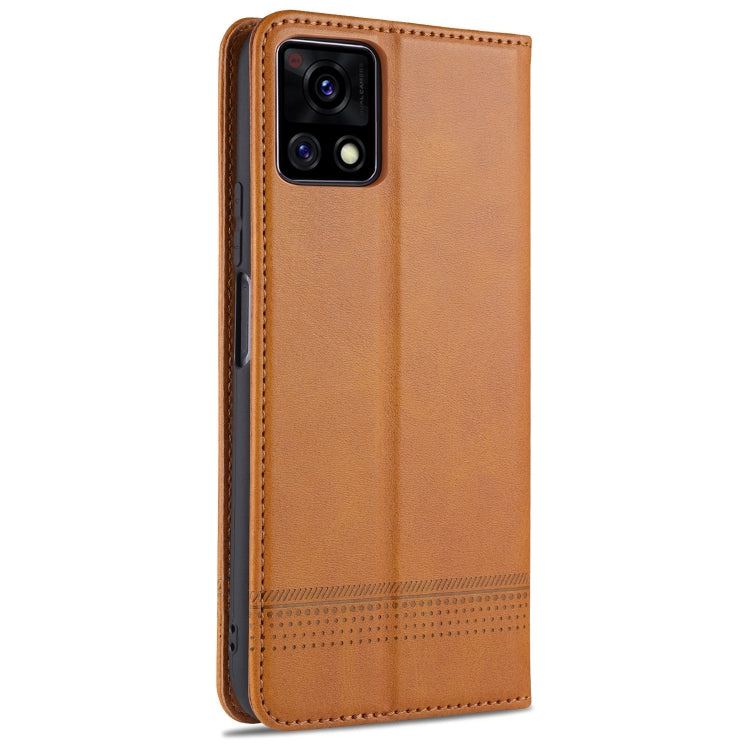 For vivo Y52s AZNS Magnetic Calf Texture Horizontal Flip Leather Case with Card Slots & Holder & Wallet