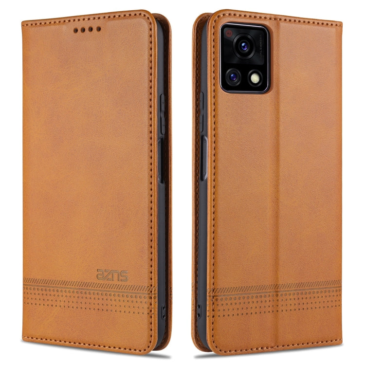 For vivo Y52s AZNS Magnetic Calf Texture Horizontal Flip Leather Case with Card Slots & Holder & Wallet