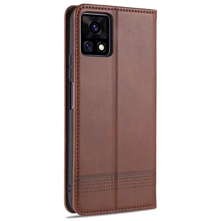 For vivo Y52s AZNS Magnetic Calf Texture Horizontal Flip Leather Case with Card Slots & Holder & Wallet