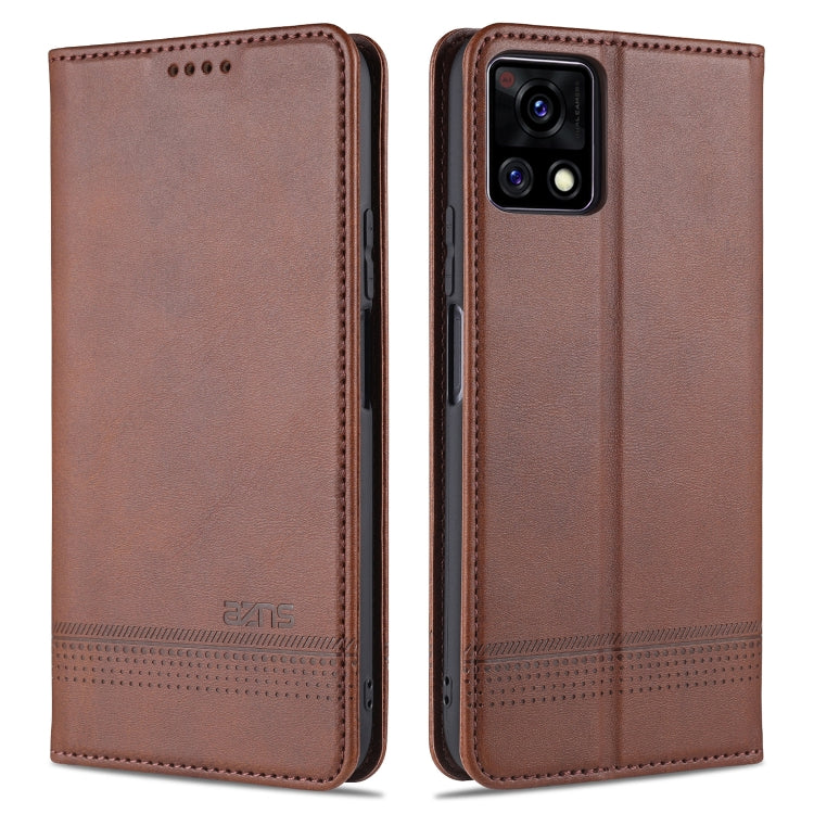For vivo Y52s AZNS Magnetic Calf Texture Horizontal Flip Leather Case with Card Slots & Holder & Wallet