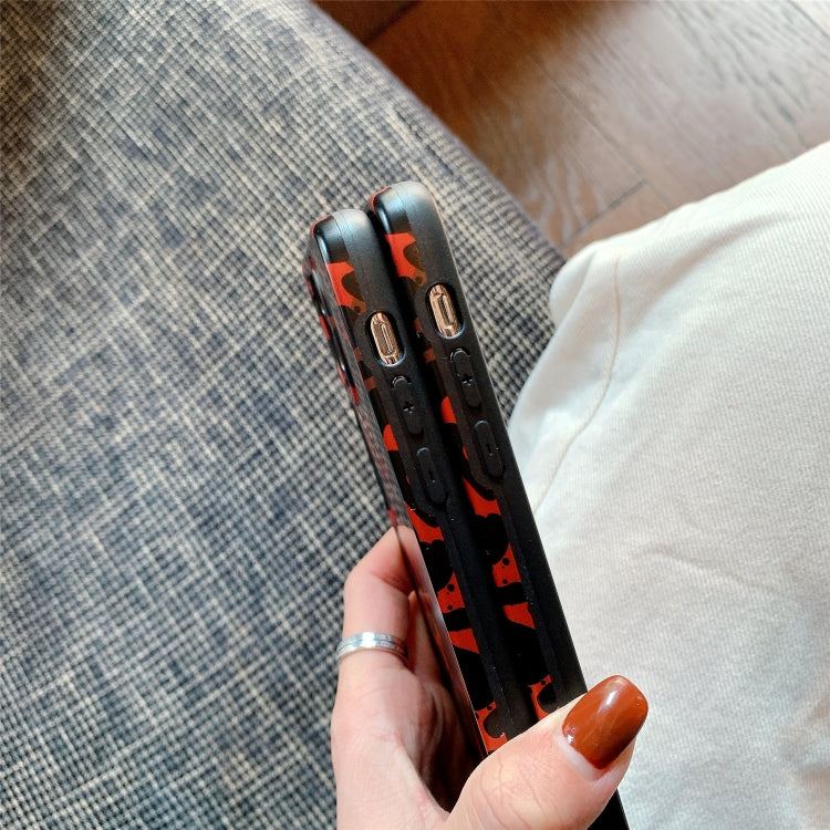 Leopard Series IMD Shockproof Protective Case For iPhone 11 Pro