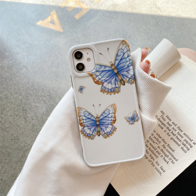 For iPhone 12 mini Leopard Series IMD Shockproof Protective Case