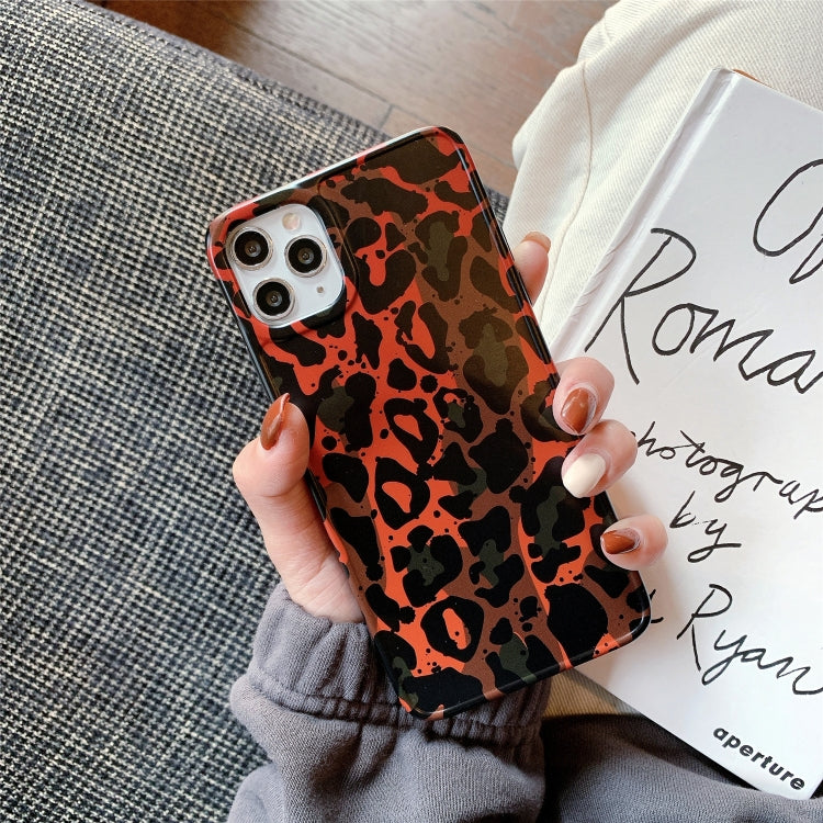 For iPhone 12 mini Leopard Series IMD Shockproof Protective Case