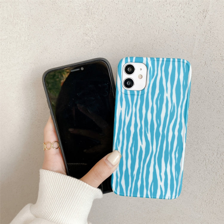 For iPhone 12 mini Leopard Series IMD Shockproof Protective Case