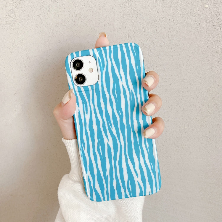 For iPhone 12 Leopard Series IMD Shockproof Protective Case