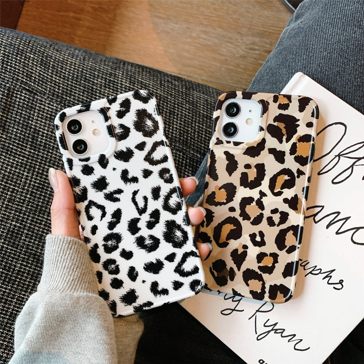 For iPhone 12 Pro Max Leopard Series IMD Shockproof Protective Case