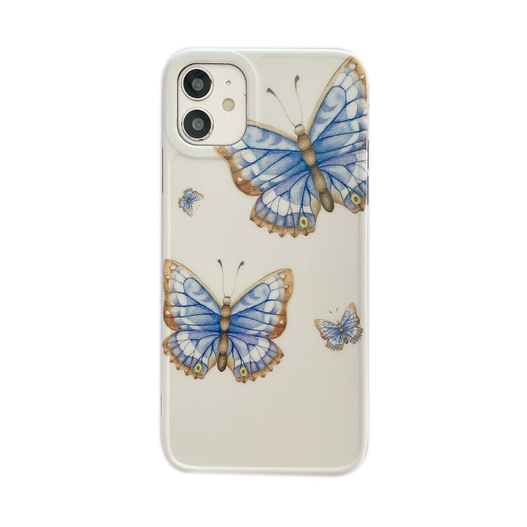 For iPhone 12 Pro Max Leopard Series IMD Shockproof Protective Case