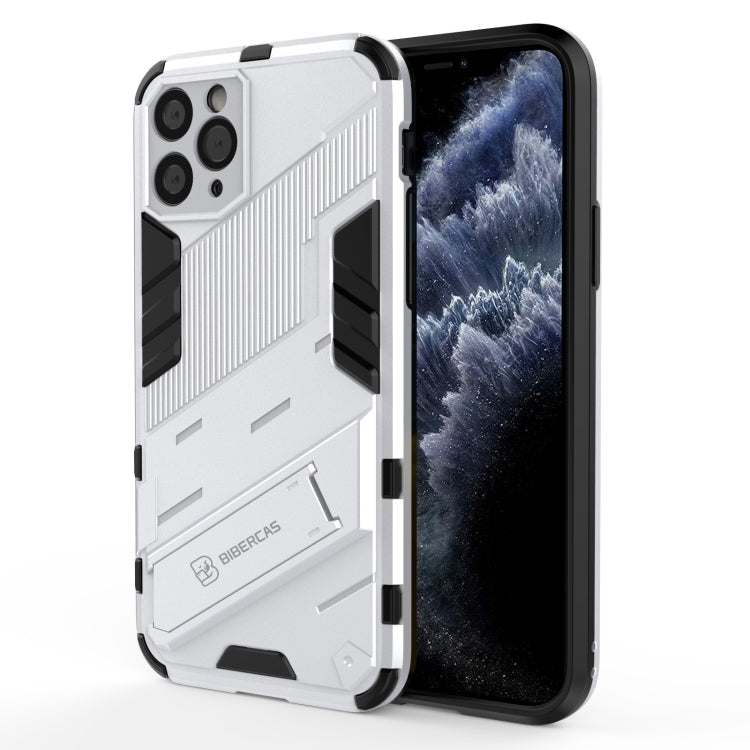 For iPhone 11 Pro Punk Armor 2 in 1 PC + TPU Shockproof Case with Invisible Holder