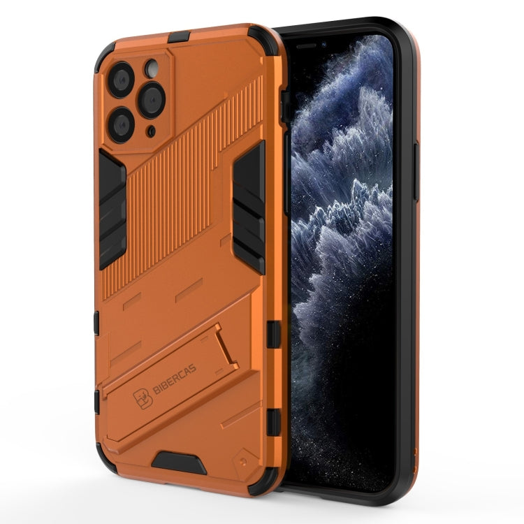 For iPhone 11 Pro Punk Armor 2 in 1 PC + TPU Shockproof Case with Invisible Holder