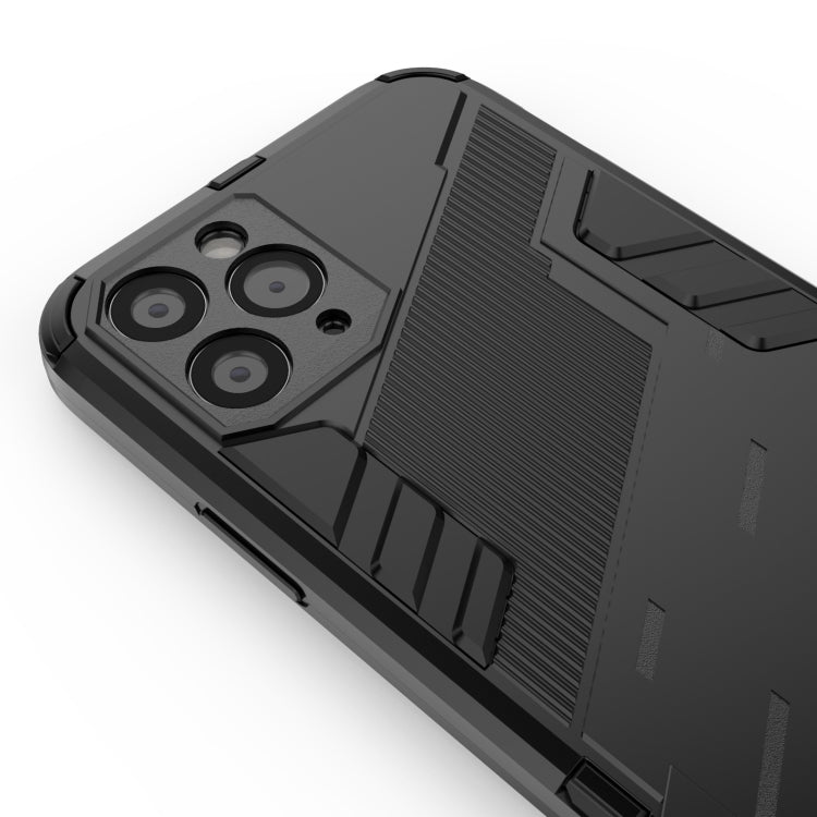For iPhone 11 Punk Armor 2 in 1 PC + TPU Shockproof Case with Invisible Holder