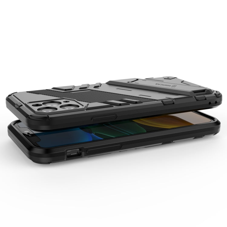 For iPhone 11 Punk Armor 2 in 1 PC + TPU Shockproof Case with Invisible Holder