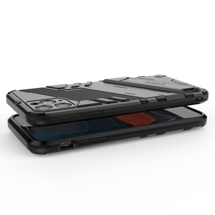 For iPhone 11 Pro Max Punk Armor 2 in 1 PC + TPU Shockproof Case with Invisible Holder