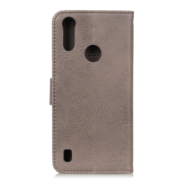 For Motorola Moto E7 Power / E7i Power / Lenovo K13 KHAZNEH Cowhide Texture Horizontal Flip Leather Case with Holder & Card Slots & Wallet