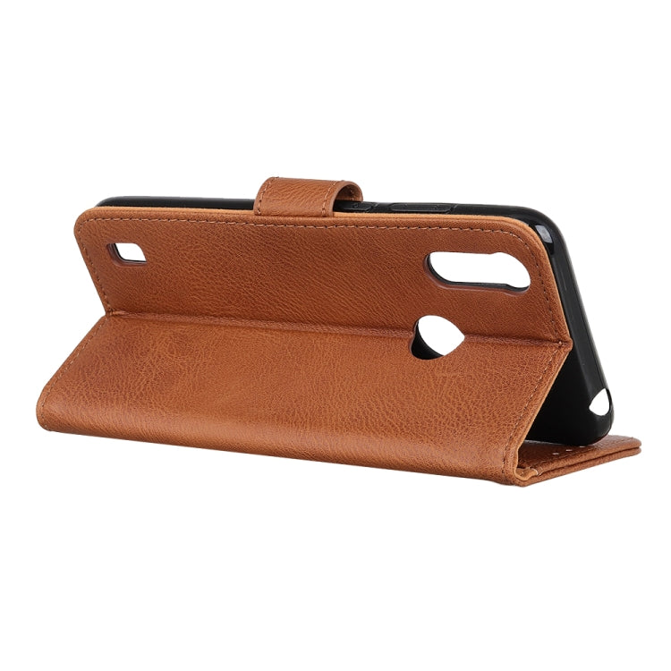 For Motorola Moto E7 Power / E7i Power / Lenovo K13 KHAZNEH Cowhide Texture Horizontal Flip Leather Case with Holder & Card Slots & Wallet