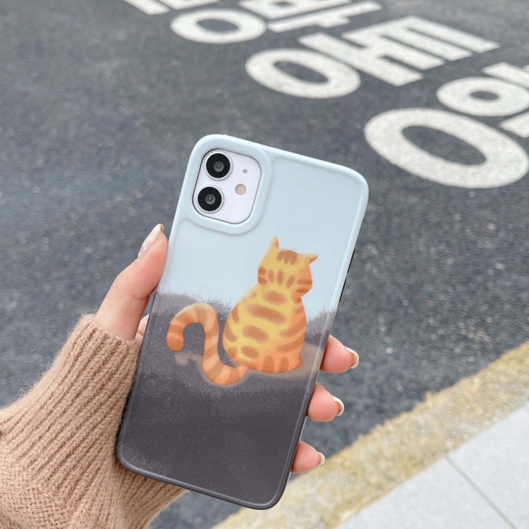 Painted Pattern IMD Shockproof Protective Case For iPhone 11