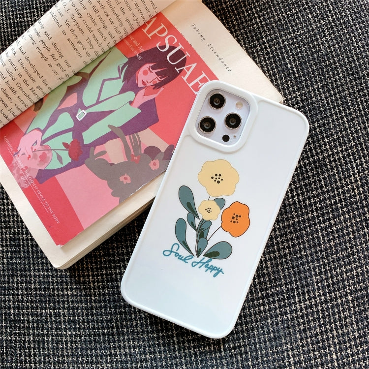 Painted Pattern IMD Shockproof Protective Case For iPhone 11 Pro