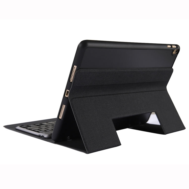 K102B For iPad 10.2 inch 2019 Ultra-thin One-piece Bluetooth Keyboard Leather Tablet Case with Stand & Pen Slot