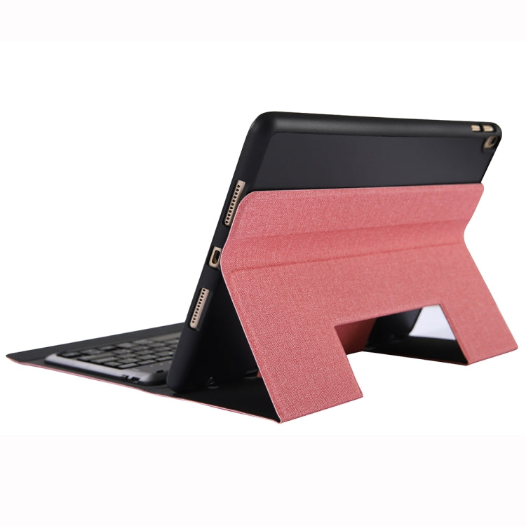 K102B For iPad 10.2 inch 2019 Ultra-thin One-piece Bluetooth Keyboard Leather Tablet Case with Stand & Pen Slot