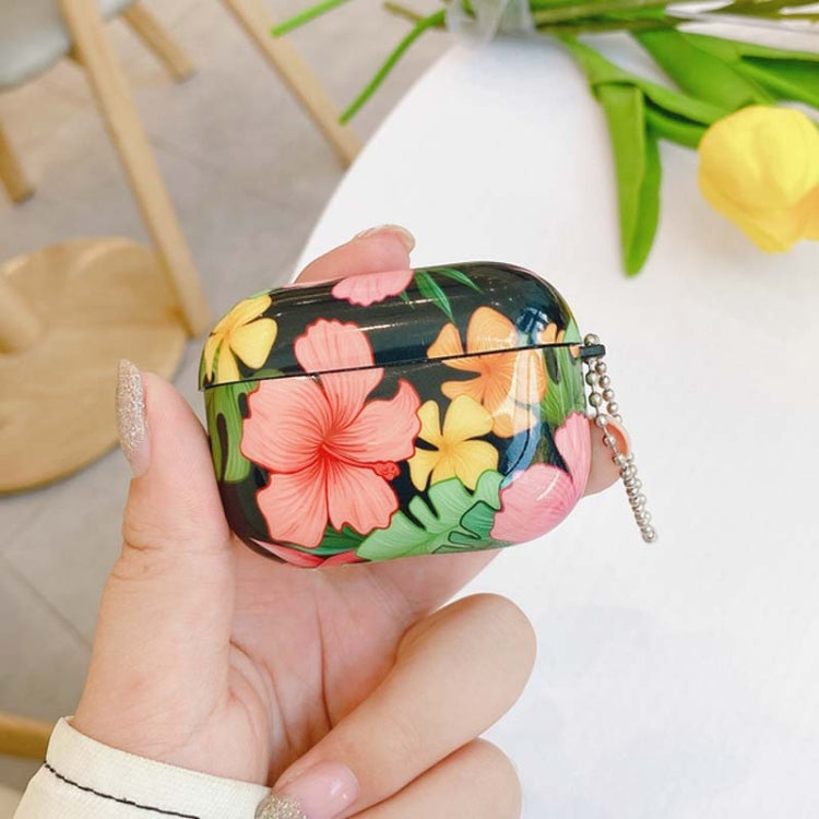 Painted Flower Tree IMD Shockproof Protective Case For AirPods Pro