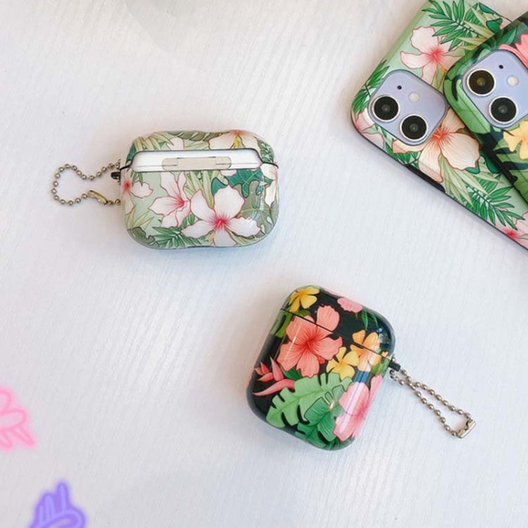 Painted Flower Tree IMD Shockproof Protective Case For AirPods Pro