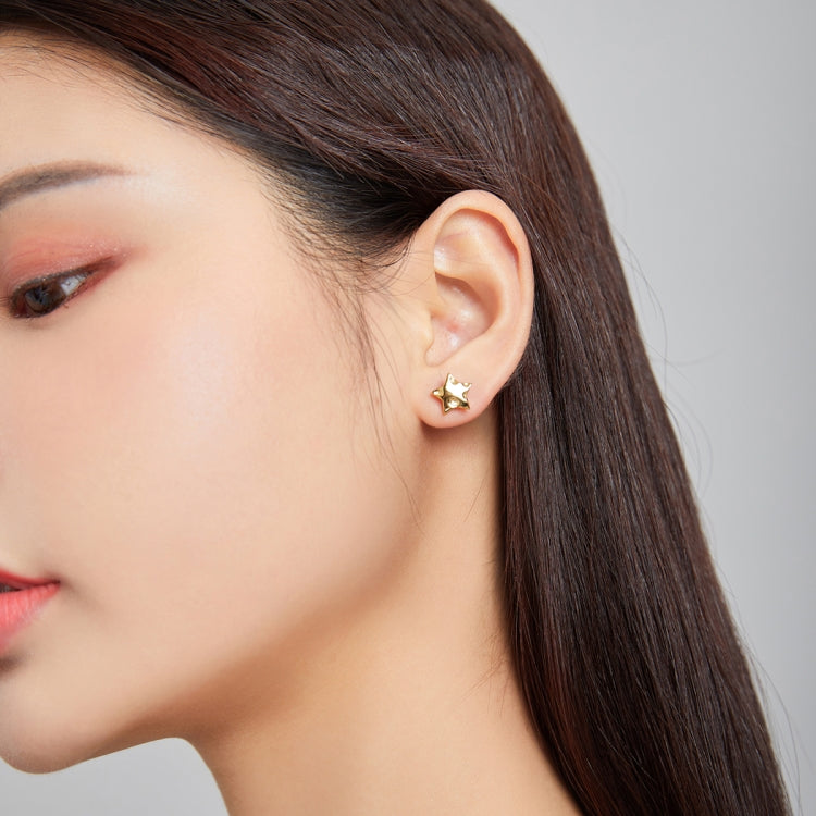 S925 Sterling Silver Star Women Earrings