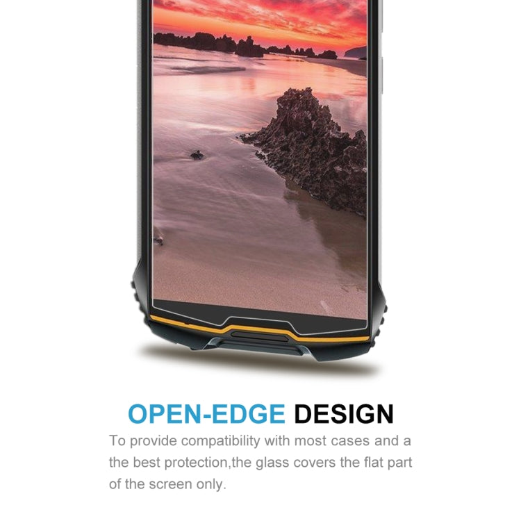 For Cubot KingKong Mini 2 10 PCS 0.26mm 9H Surface Hardness 2.5D Explosion-proof Tempered Glass Non-full Screen Film